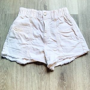 ZARA white shorts; size 13-14 kids (XS women's)